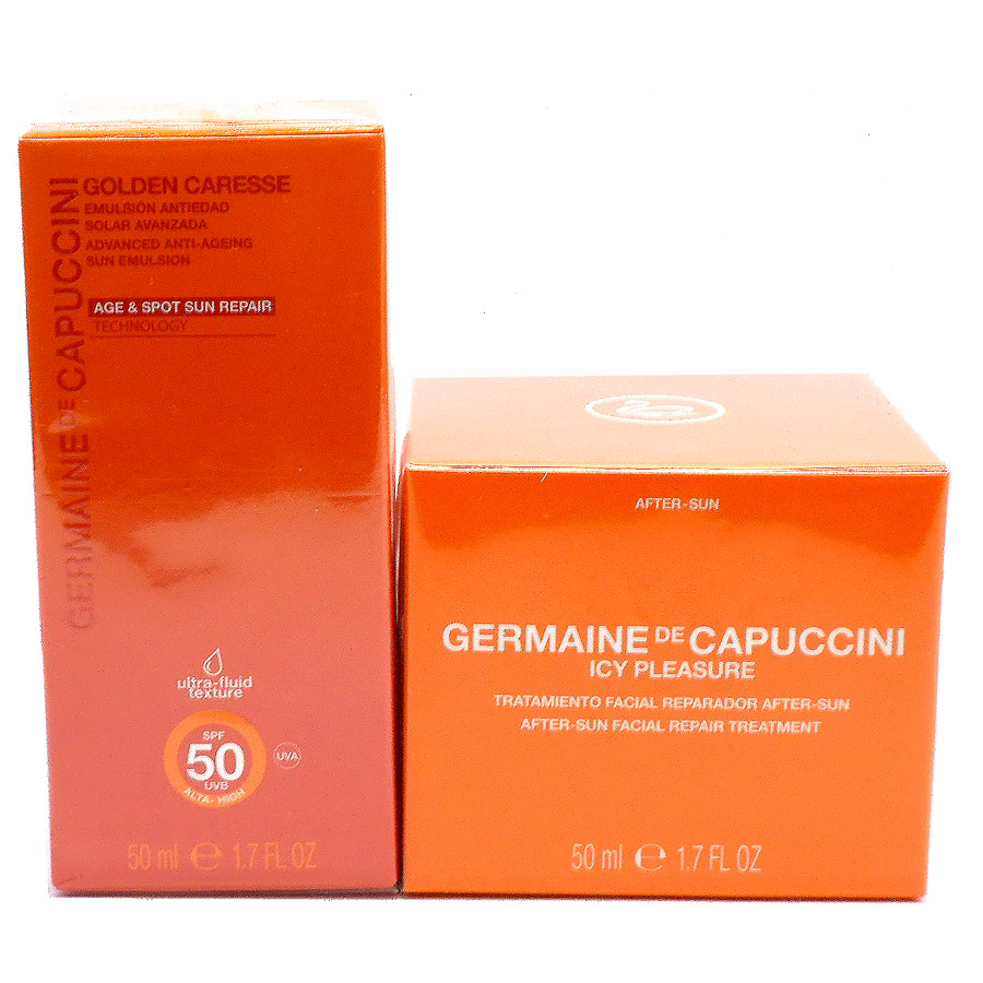 golden caresse emulsion solar spf 50 g.capuccini 50ml